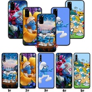 Case for Samsung Galaxy Note 8 9 S22 S30 Ultra Plus A52 138IOP The Smurfs