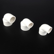 2pcs 50/63mm PVC Elbow Connectors Garden Water Pipe 90 Degree Reducing Elbow Connector