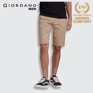 Giordano Men 180° Expandable Waistband Low-Rise Slim Shorts