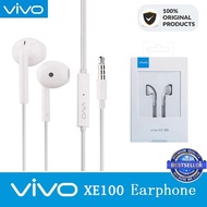 Asal Vivo XE100 tangan 3.5mm Jack berwayar telinga telinga berwayar Earphone dengan Mic