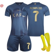 Al-Nassr 23/24 Victory Away Jersey For Kids Students And Adults Group Purchase Men And Women Set Foo
