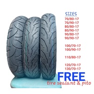 KRX TUBELESS TIRE 70/80/17, 80/80/17, 90/80/17, 90/90/17