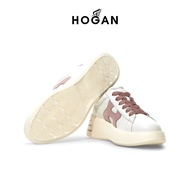 HOGAN Women's Shoes 2022 Autumn Winter New Style REBEL Series Sports Heightening Casual LOGO White S