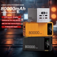 Original powerbank 100000mah 66W Super Fast Charging Power Bank arge Capacity Battery QC 3.0Type-C I