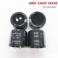 1PCS-20PCS 400V330UF 35X30 Nichicon electrolytic capacitor 330UF 400V High quality