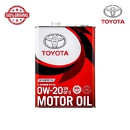 Toyota SP GF-6A 0W20 Fully Motor Engine Oil (4L) For Vellfire Yaris Vios Camry Altis Estima