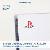 Sticker PS5 SLIM Playstation 5 Logo Underlay Decal Plate Console Console Skin PS5 | (Buy 10 Get 1 Free)