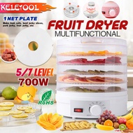 Food Hydrator Machine 700W Dehydrator Machine Fruit Dryer Vegetables Dryer Snacks Air Dryer dry mach