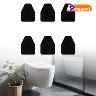 [Perfk1] 6 Pieces Bathroom Urinal Floor Pad, Water Absorption Urinal Pads for School Airport Gym