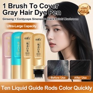 【Touch & Go】Hair Root Camouflage Pen/Express Gray Coverage/Secure Grip Design Lightweight Waterproof