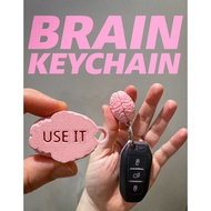 Brain keychains, brain model keychains, 3D printed keychains, fashion keychains, game keychains