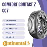 NEW TYRE 185/55R16 COMFORT CONTACT 7 CONTINENTAL (WITH INSTALLATION)