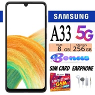 HP SAMSUNG A33 5G 8/256 GB - SAMSUNG A 33 5G RAM 8GB ROM 256GB Garansi- Toko