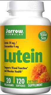 Jarrow Formulas Lutein 20mg 120粒