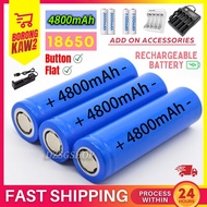 🔥Original Upgrade🔥 18650 Battery 4800mAh Rechargeable Battery 3.7V Lithium Battery 3000mAh AA / AAA 