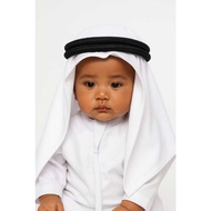 Igal Baby tie arab turban / igal headband / igal arab turban / Igal Baby