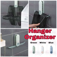 [SG] [FREE SHIP] Hanger Organiser (Type A) Clothings Clothes Pegs Organizer Organiser Hook Organise 