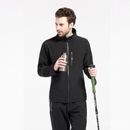 Customized Jacket Men New Style Ready Stock Sportswear Waterproof Fleece Jacket Cycling Shell Soft l