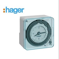 Hager EH711 72x72mm Timer with 72hours Power Reserve AC 240v