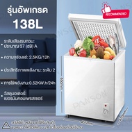 Klein_Home ตู้แช่แข็ง ขนาดเล็กในครัวเรือน เครื่องทำความเย็นและแช่แข็งอเนกประสงค์ ความจุขนาดใหญ่พิเศษ