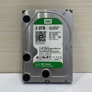 WD Green 2TB HDD Hard Disk DVR CCTV PC 3.5inch Sata Used Original