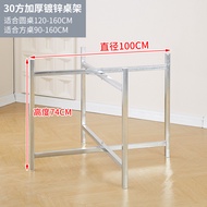 Simple Large Round Table Stand Foldable Table Legs Bracket Table Feet Dining Table Stand Folding Tab