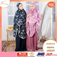 Mukena Almira Arrafi terbaru | mukena jumbo mukena rayon mukena mewah