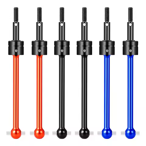 AXSPEED 2Pcs Metal Universal Front Rear CVD Shaft for Tamiya TT02B 1/10 RC Off-road Car Upgrade Part