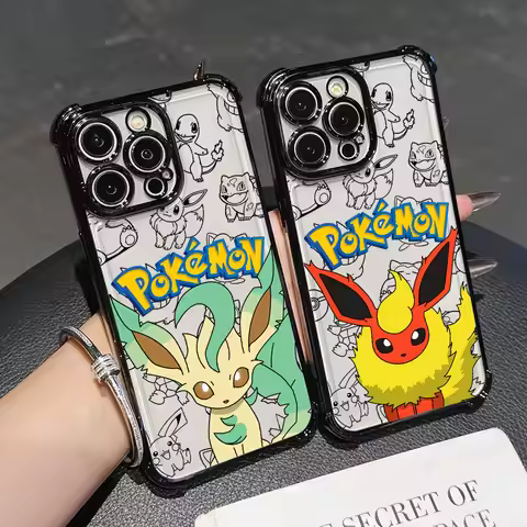 Leafeons Jolteons Flareons Mewtwos P-Pokemons Anime For Google Pixel 8 7 10 9 Pro XL A 7A 8A 9A 10A 