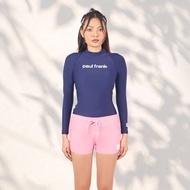 Paul Frank เสื้อว่ายน้ำ WOMENS SOLID BASIC RASHGUARD