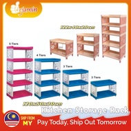 [Ready Stock] 2 Tier / 3 Tier / 5 Tier Multi purpose Kitchen Rack Storage Rack Bathroom rack