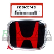 Honda City Civic Accord Jazz CRV HRV BRV Type R Logo Emblem Logo Badge JDM Red Black Car Decorative 