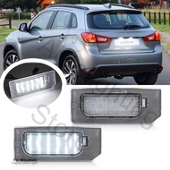 2x For Mitsubishi ASX 2010 2011 2012 2013 2014 2015 2016-2020 LED License Number Plate Light lamp Re