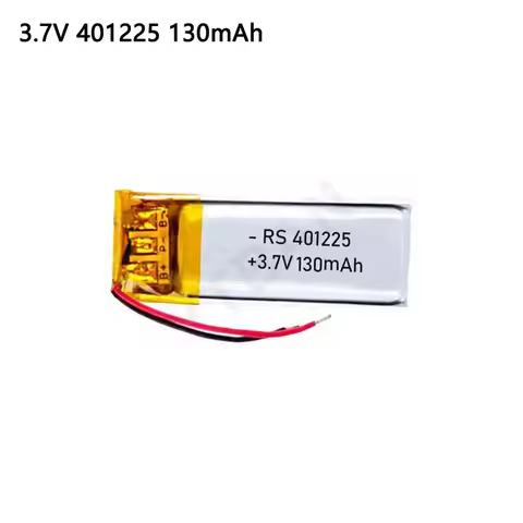 401223/401225 3.7V 130mAh Li-Polymer Rechargeable Battery for Xiaomi Mi Band Bluetooth Earphones, Re