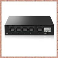 (QCMY) 2.5G Switch 5 Port 2500Mbps Network Switch with 10G SFP+ Auto /MDIX Plug and Play Unmanaged E