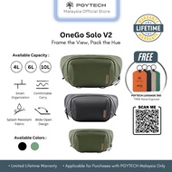 PGYTECH OneGo Solo V2 Black 4/6/10L Camera Bag Mirrorless Camera Large Capacity Portable Chest Bag S