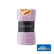 HomePro HLS Polyester Blanket FLOWER POT 50"x60" Purple