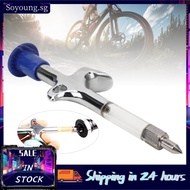 Soyoung Bike Grease Gun Bearing Central Shaft 5-Way Hub Oiling Tool Lubricant Injector❤F