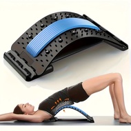 3-Level Adjustable Back Stretcher & Posture Corrector with Magnetic Closure - Ergonomic Lumbar Suppo
