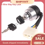 BU🦺🔩🔧 4/6 Wire WAY gasoline Generator IGNITION Start Key LOCK COMBINATION SWITCH สำหรับ2-3KW 168F แล