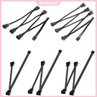 [New] Portable PWM Splitter 5/6 Ways PWM Extension Cable Pwm Fan Cable for PC Case Fan