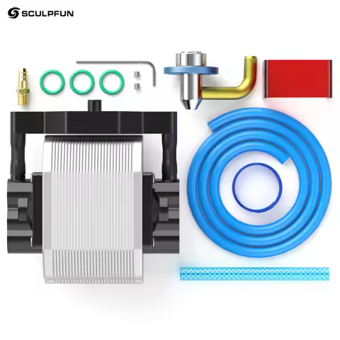 SCULPFUN S9 Air Assist Nozzle Kit High Speed Air Assist Full Metal Structure Fits S9 Lasers Easy to 