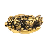 rifeikai Pixiu Solid Gold Pendant Suck Money Prevent Villainy Suck Luck Mahjong Fortune Pendant