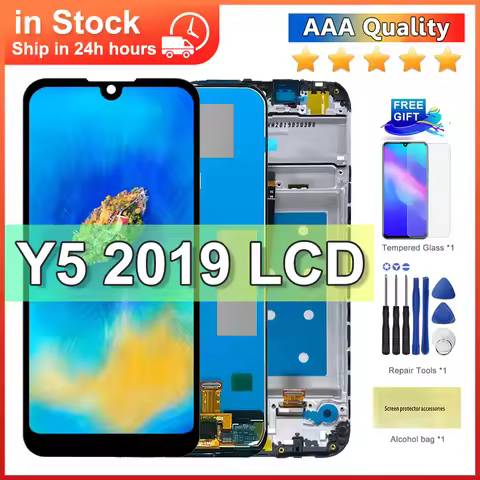 100% Tested For Huawei Y5 2019 LCD AMN-LX9 AMN-LX1 AMN-LX2 AMN-LX3 Display Touch Screen Digitizer As