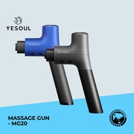 Yesoul Portable Massage Gun MG20 - 3.2 Krpm Brushless Motor, Deep Muscle Relaxation, 3 Modes, Gym