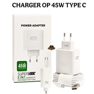 OPPO 45W Charger Supports SUPER VOOC Fast Charging USB Type C 4.5A 11V 100% DistributorOriginal