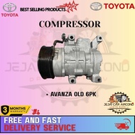 COMPRESSOR TOYOTA AVANZA OLD 6PK (2005-2010)