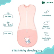 Dokma Baby Sleeping Bag Bamboo Fiber Cloth ST115_BR (S <6.5kg-M: 6.5-8.5kg)