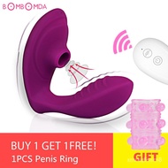 Erotic Clitoris Sucker Dildo Vibrator for Woman Wireless Vibrator Oral Blowjob Clit Stimulator Vagina Sucking Vibrators