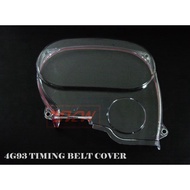SARD HKS Transparent Timing Belt Cam Gear Pulley Cover MITSUBISHI Mirage Lancer EVO 4G92 4G93 DOHC M
